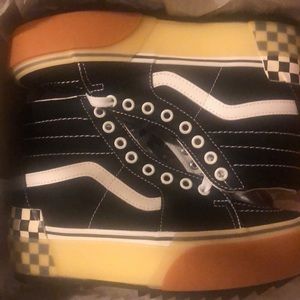 High top ska checkerboard vans